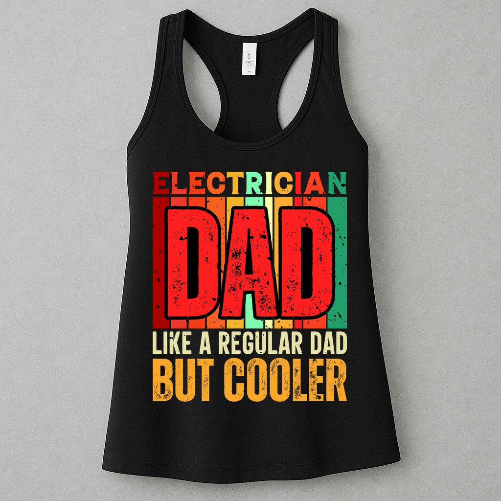 Electrician Dad Womens Tank Top