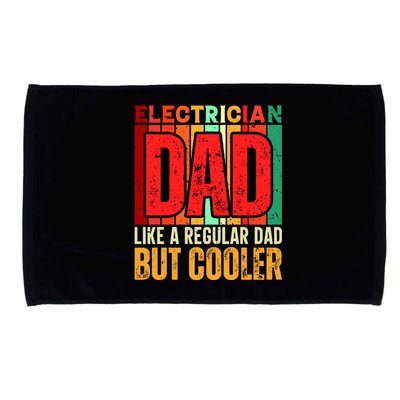 Electrician Dad Microfiber Hand Towel