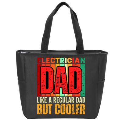 Electrician Dad Zip Tote Bag