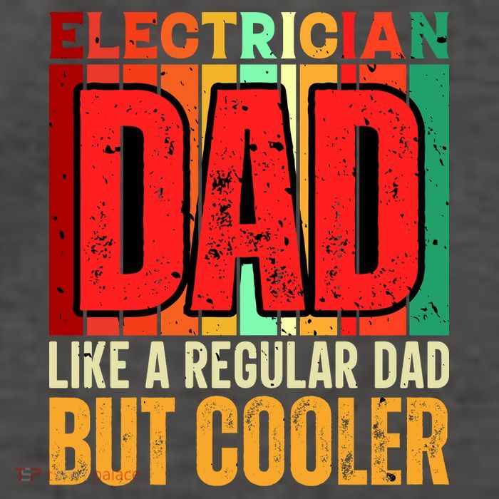 Electrician Dad Vector Backpack
