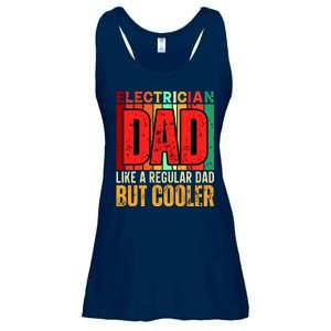 Electrician Dad Ladies Essential Flowy Tank