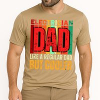Electrician Dad Cooling Performance Crew T-Shirt