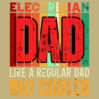 Electrician Dad Cooling Performance Crew T-Shirt