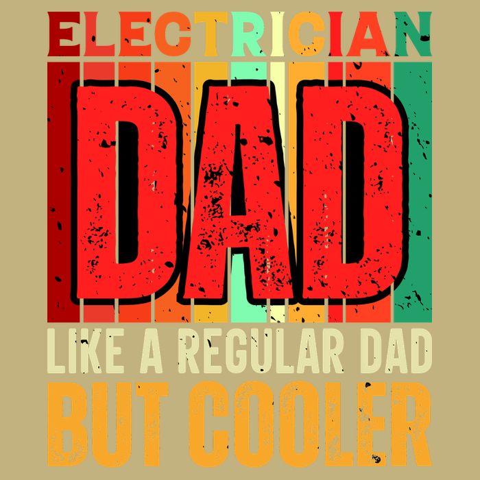 Electrician Dad Cooling Performance Crew T-Shirt