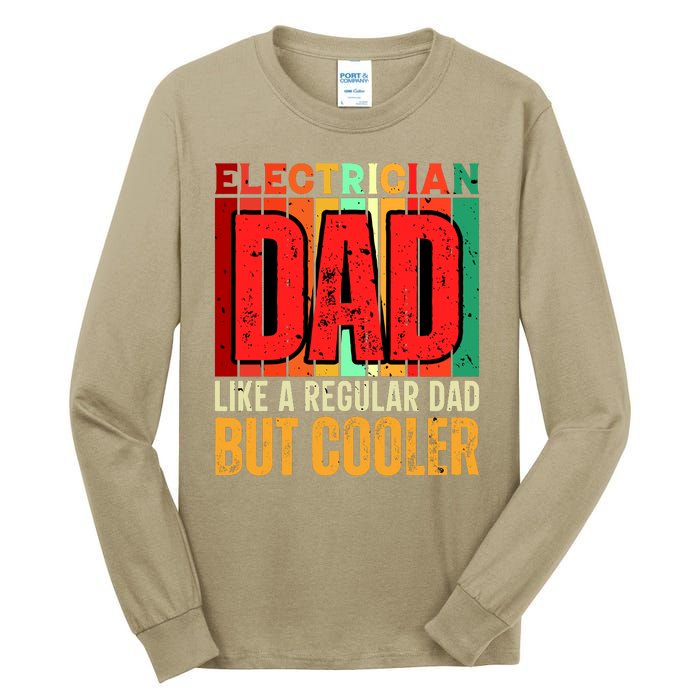 Electrician Dad Tall Long Sleeve T-Shirt