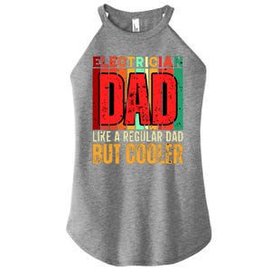 Electrician Dad Women's Perfect Tri Rocker Tank