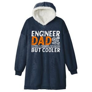 Engineer Dad Engineering Engineers Gift Hooded Wearable Blanket