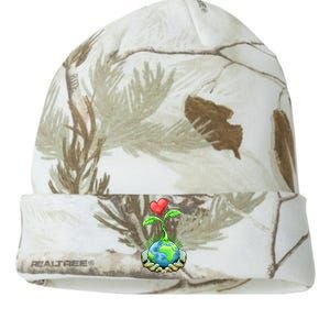 Earth Day Every Day Happy Earth Day 2024 Kati Licensed 12" Camo Beanie