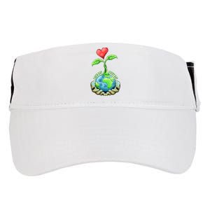 Earth Day Every Day Happy Earth Day 2024 Adult Drive Performance Visor