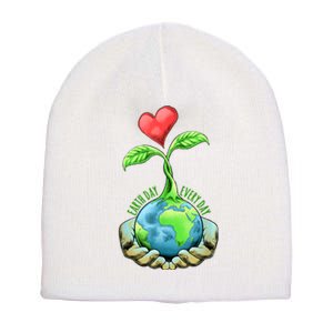 Earth Day Every Day Happy Earth Day 2024 Short Acrylic Beanie