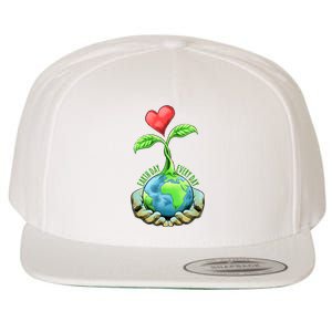 Earth Day Every Day Happy Earth Day 2024 Wool Snapback Cap