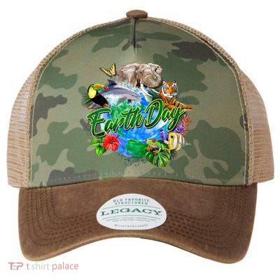 Earth Day Legacy Tie Dye Trucker Hat