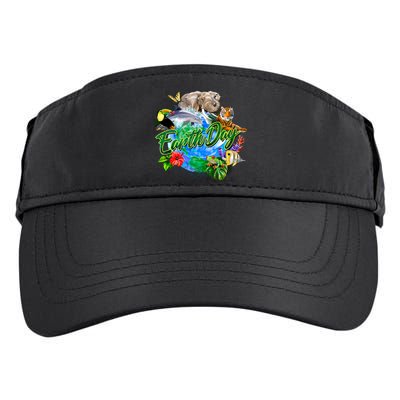 Earth Day Adult Drive Performance Visor