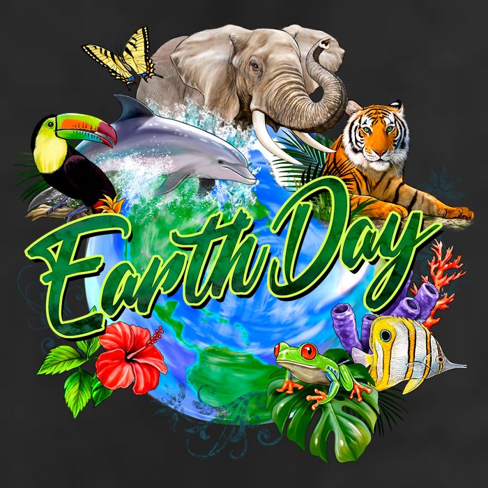 Earth Day Adult Drive Performance Visor