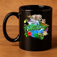 Earth Day 11oz C Handle Ceramic Mug