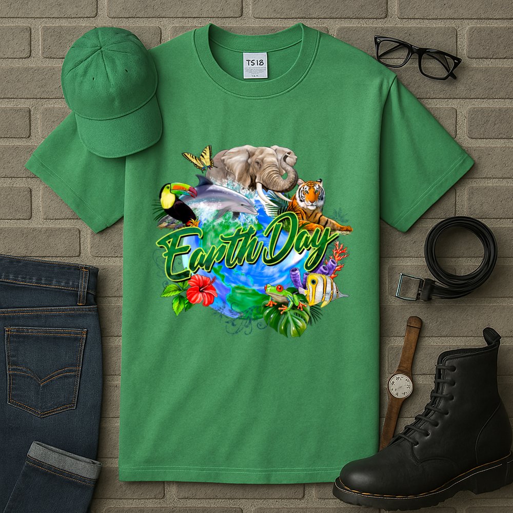 Earth Day Tall T-Shirt