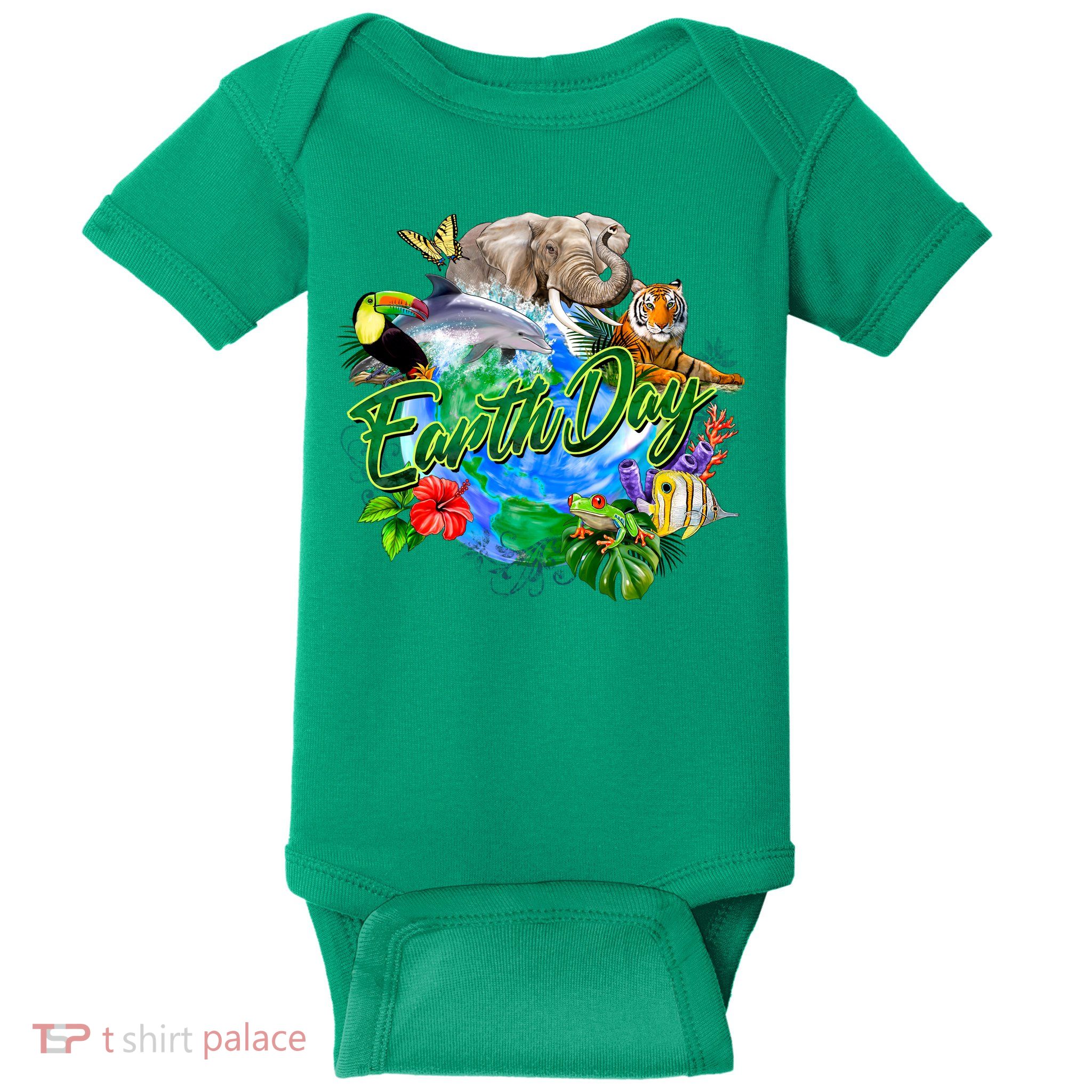 Earth Day Baby Bodysuit