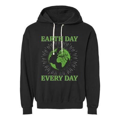 Earth Day Every Day Garment-Dyed Fleece Hoodie