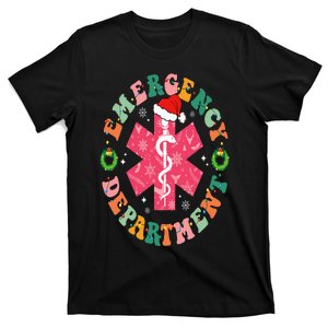 Emergency Department ER Nurse Christmas Emergency Room T-Shirt