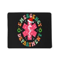 Emergency Department ER Nurse Christmas Emergency Room Mousepad