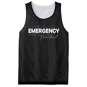 Emergency Department Emergency Room Healthcare Nursing Mesh Reversible Basketball Jersey Tank