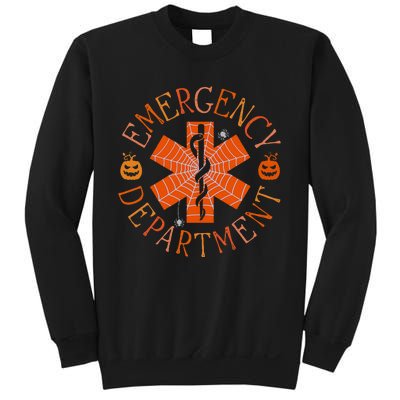 Emergency Department Er Nurse Halloween Emergency Room Tech Sweatshirt