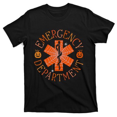 Emergency Department Er Nurse Halloween Emergency Room Tech T-Shirt