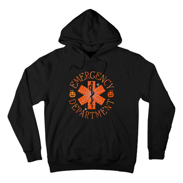 Emergency Department Er Nurse Halloween Emergency Room Tech Tall Hoodie