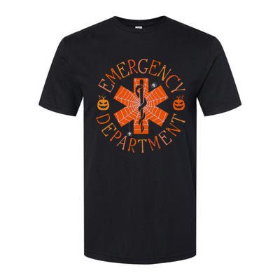 Emergency Department Er Nurse Halloween Emergency Room Tech Softstyle CVC T-Shirt