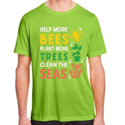 Earth Day Environmental Message Adult ChromaSoft Performance T-Shirt