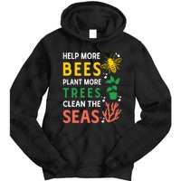 Earth Day Environmental Message Tie Dye Hoodie