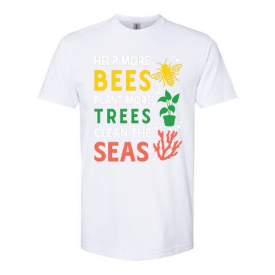 Earth Day Environmental Message Softstyle CVC T-Shirt