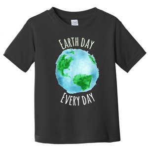 Earth Day Every Day Happy Earth Day 2024 Toddler T-Shirt