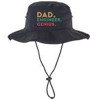 Engineering Dad Engineer Dads Dad Engineer Genius Gift Bucket Hat