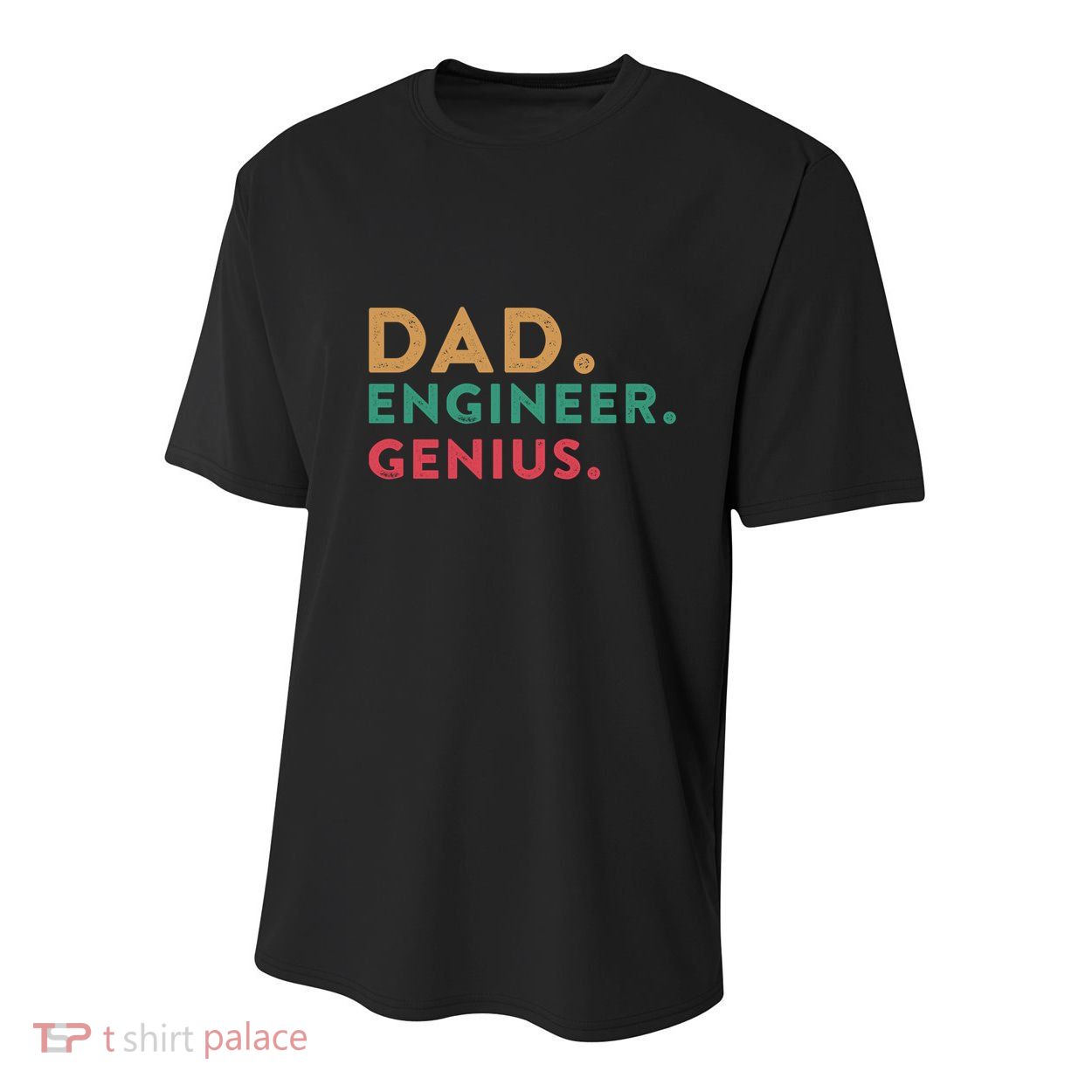 Engineering Dad Engineer Dads Dad Engineer Genius Gift Youth Performance Sprint T-Shirt