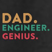Engineering Dad Engineer Dads Dad Engineer Genius Gift Golf Towel