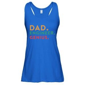 Engineering Dad Engineer Dads Dad Engineer Genius Gift Ladies Essential Flowy Tank