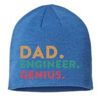 Engineering Dad Engineer Dads Dad Engineer Genius Gift Sustainable Beanie
