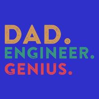 Engineering Dad Engineer Dads Dad Engineer Genius Gift Sustainable Beanie