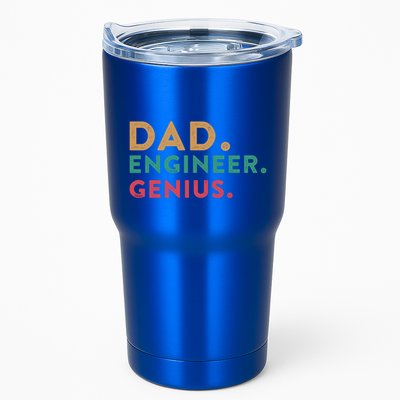 Engineering Dad Engineer Dads Dad Engineer Genius Gift Tumbler