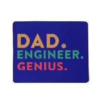 Engineering Dad Engineer Dads Dad Engineer Genius Gift Mousepad