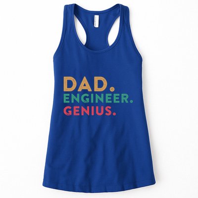 Engineering Dad Engineer Dads Dad Engineer Genius Gift Womens Tank Top
