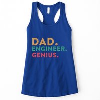 Engineering Dad Engineer Dads Dad Engineer Genius Gift Womens Tank Top