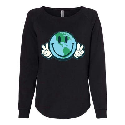 Earth Day Womens California Wash Sweatshirt