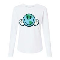 Earth Day Womens Cotton Relaxed Long Sleeve T-Shirt