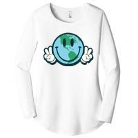 Earth Day Women's Perfect Tri Tunic Long Sleeve Shirt