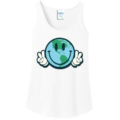 Earth Day Ladies Essential Tank