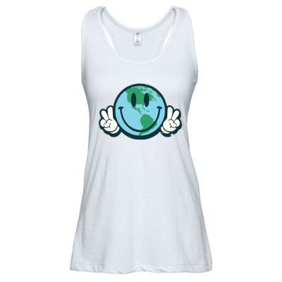 Earth Day Ladies Essential Flowy Tank