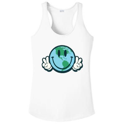 Earth Day Ladies PosiCharge Competitor Racerback Tank