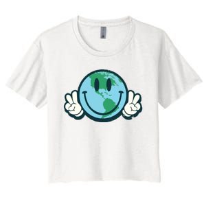 Earth Day Women's Crop Top Tee